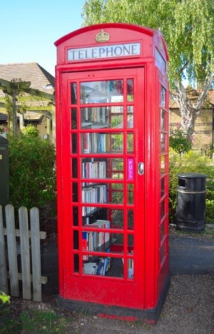 Phone Booth Library